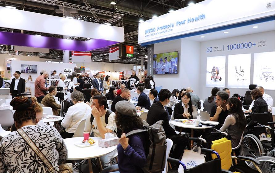 乐发welcome医疗亮相德国REHACARE展会，康养器械新品备受瞩目